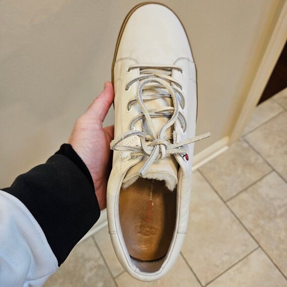 UGG White and Tan Men's Sneakers - Picture 11 of 16